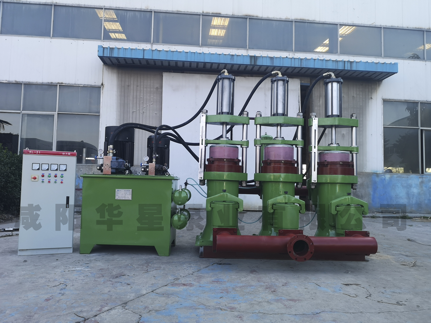 三缸陶瓷柱(zhu)塞泵YB400-160視頻