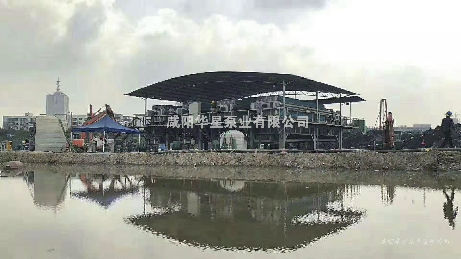 河湖(hú)清淤客(kè)戶使用(yòng)現場