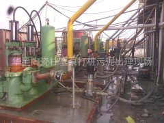 陶瓷柱塞泵(bèng)使用現場房地(dì)産打樁污泥出(chu)理