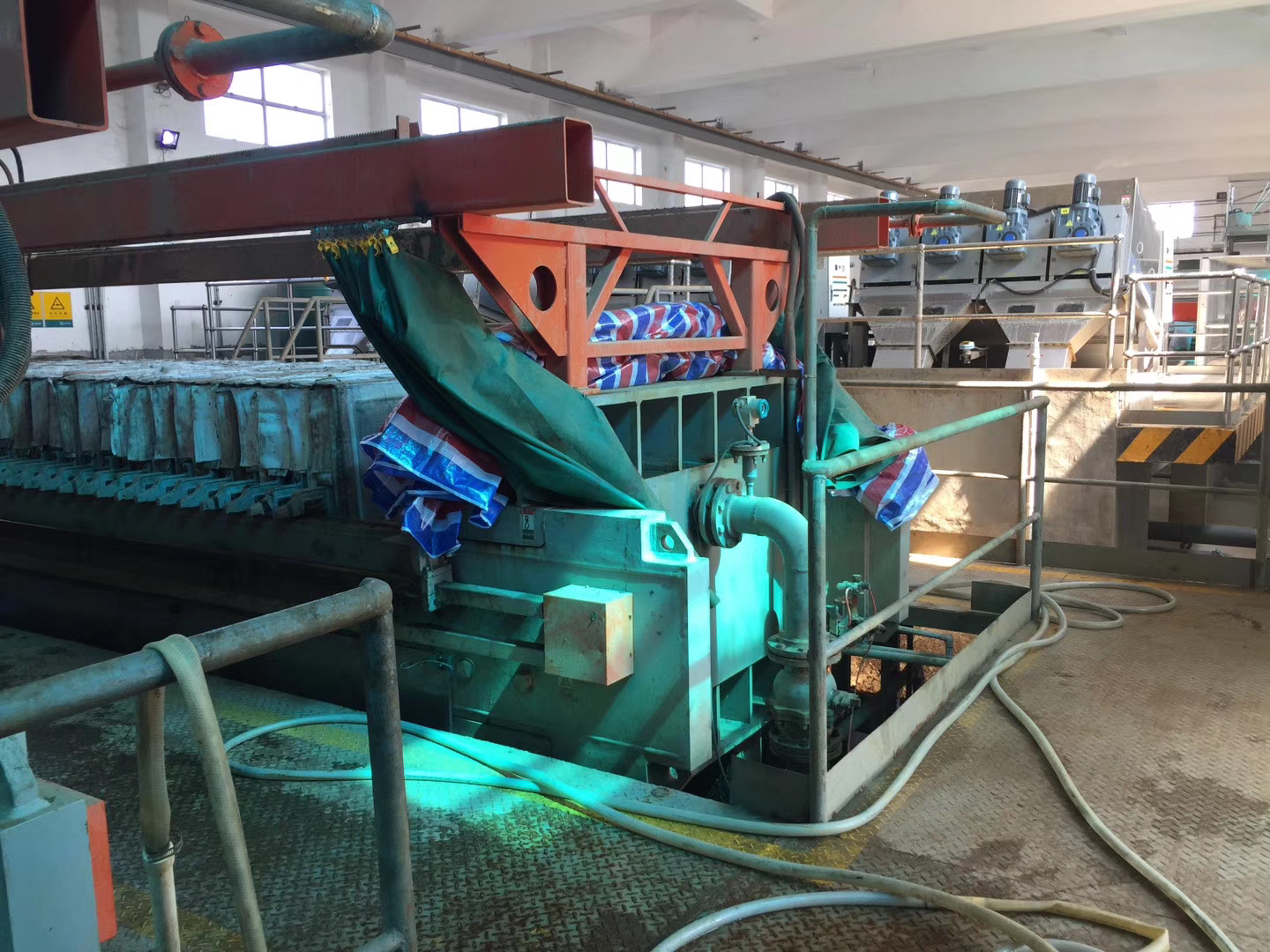 陶瓷(ci)柱塞泵使(shǐ)用現場城(cheng)市生活污(wu)水處理