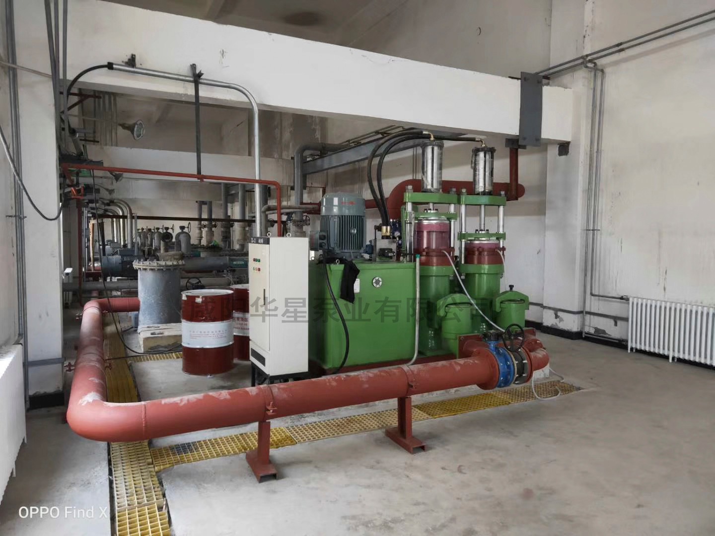 新機調試(shì)客戶螺杆泵改換(huàn)柱塞泵1