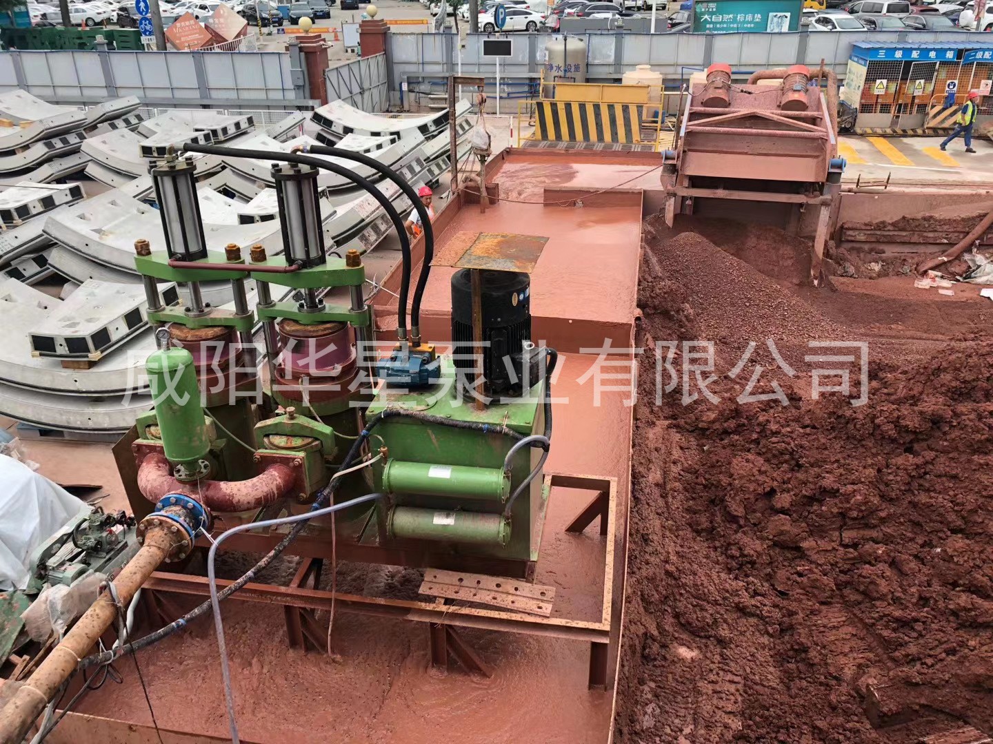 廣(guang)州地鐵建設盾(dun)構泥漿處理2