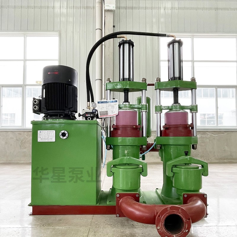 壓濾(lü)機節能進料泵(bèng),液壓陶瓷柱塞(sai)泥漿泵