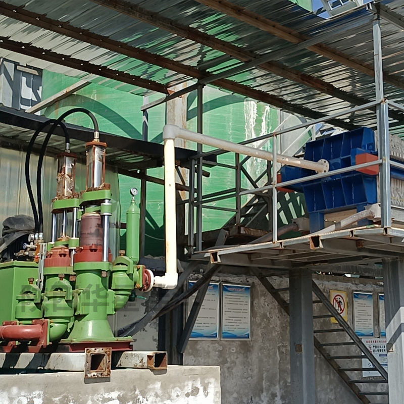 陶(tao)瓷柱塞泵使用(yòng)現場 陶瓷柱塞(sāi)泵使用現場