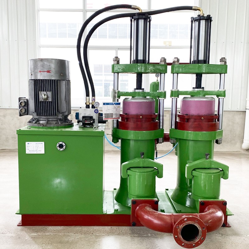 壓濾機(ji)節能進料(liao)泵,液壓陶(táo)瓷柱塞泥(ni)漿泵