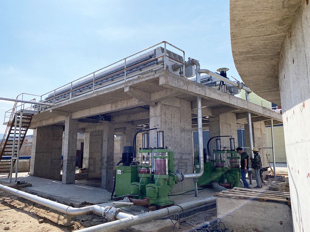 洗沙污水處理壓(ya)濾機進料泵