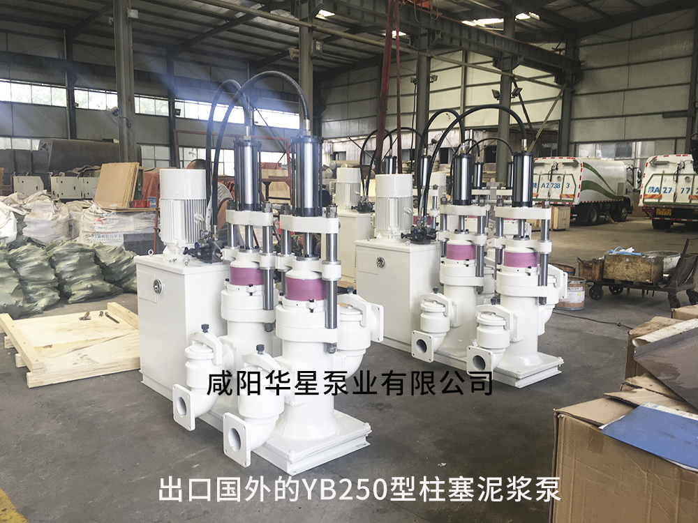 出(chū)口國外的(de)YB250型陶瓷柱(zhù)塞泵