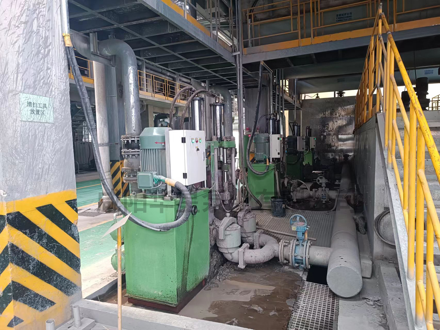 節(jie)能型陶(tao)瓷柱塞(sāi)泵使用(yòng)現場